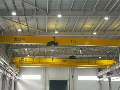 Catet 10 tunnell trydan girder sengl uwchben craen